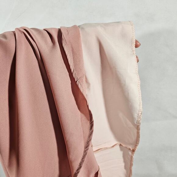 Leo Rosi Women's Lace Tank Top Sleeveless Pink Loose Chiffon Blouse Medi⦠- Picture 9 of 14